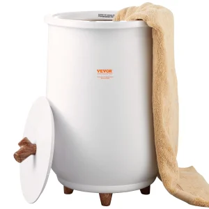 Large Towel Warmer Bucket with LED Screen