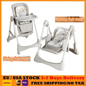 Baby High Chair Baby Eating Chair  Folding Chair Baby Swing Chair