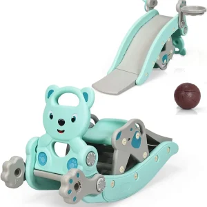 5 in 1 Toddler Slide Rocking Toy,
